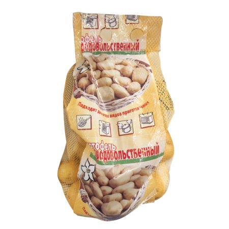 Картофель мытый, фасованный, 1 кг