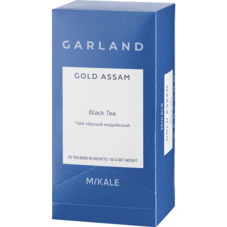 Чай черный «Garland» gold assam, 25х2 г