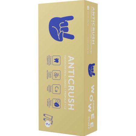Паста зубная «Wowee» anticrush, 2 шт х 100 г