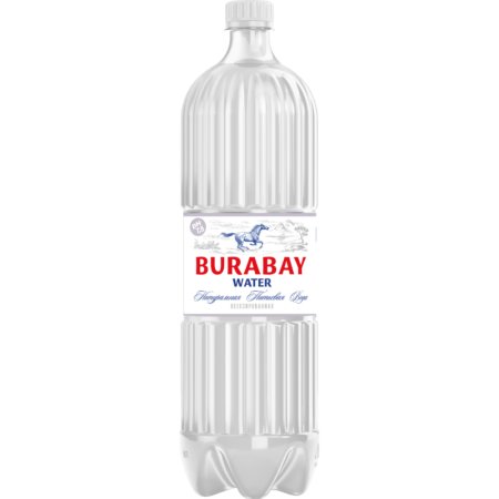 Вода питьевая «Burabay» газированная, 1.5 л