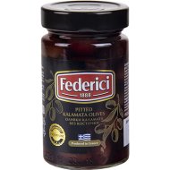 Оливки «Federici» каламата, без косточки, 320 мл