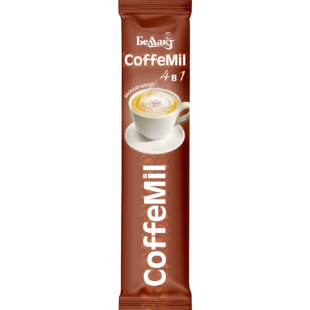 Напиток сухой «Беллакт» coffemil, с кофе, какао и молоком, 14 г