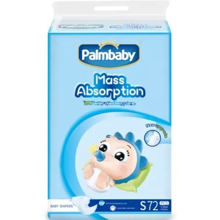 Подгузники«PALMBABY»(Трад.S,4-8кг)72шт