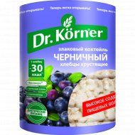 Хлебцы хрустящие «Dr Korner» злаковый коктейль черничный, 100 г