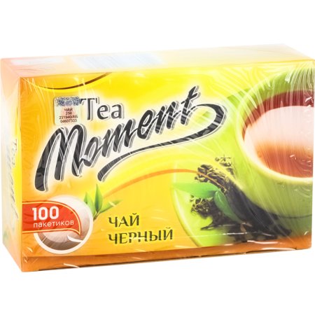 Чай «Tea Moment» черный, 100 пакетиков.