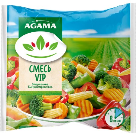 Смесь овощная «Agama» VIP, замороженная, 400 г