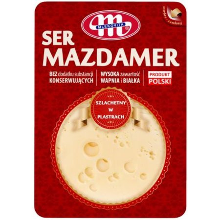 Сыр полутвердый «Mlekovita» Mazdamer, 45%, 150 г