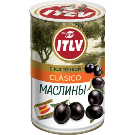 Маслины «ITLV»(с/к,ж/б) 280г