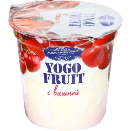 Йогурт «Yogo-Fruit» вишня, 2.5%, 150 г.