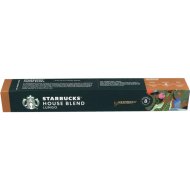 Кофе жареный молотый «Starbucks» house blend lungo, капсулы,10 шт, 57 г