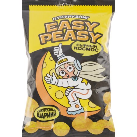 Шарики кукурузные«EASY PEASY» (сыр) 50г