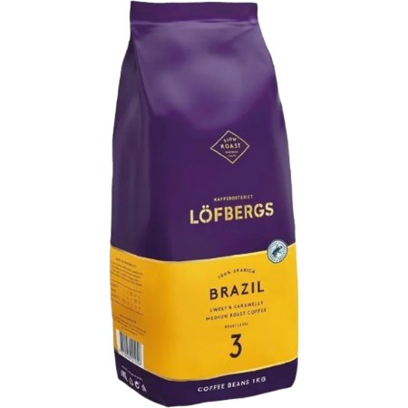 Кофе в зернах «Lofbergs Brazil», 1 кг