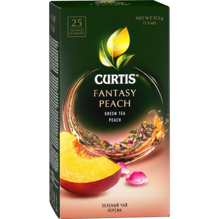 Чай«CURTIS»(Fantasy Peach,зел.25п)37.5г