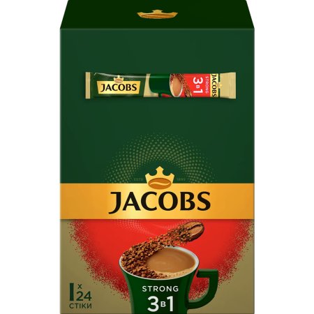 Напиток коф.«JACOBS 3 в 1 STRONG»12.9г