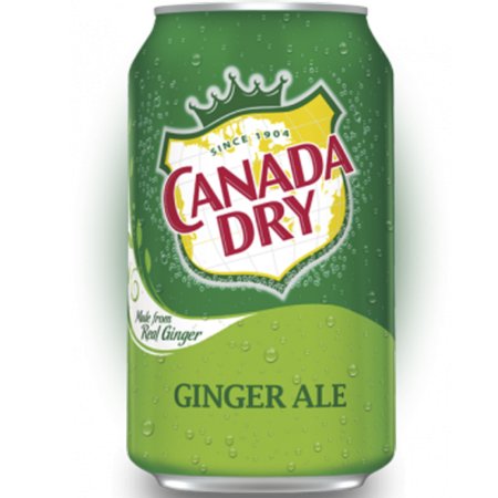 Напиток сильногазированный «Canada Dry Ginger Ale» 0.33 л.