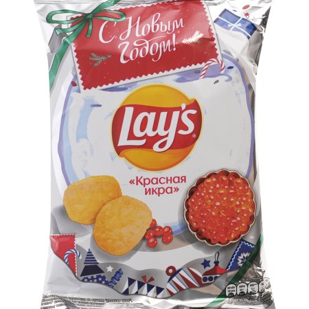 Чипсы «LAYS» (красная икра) 107г