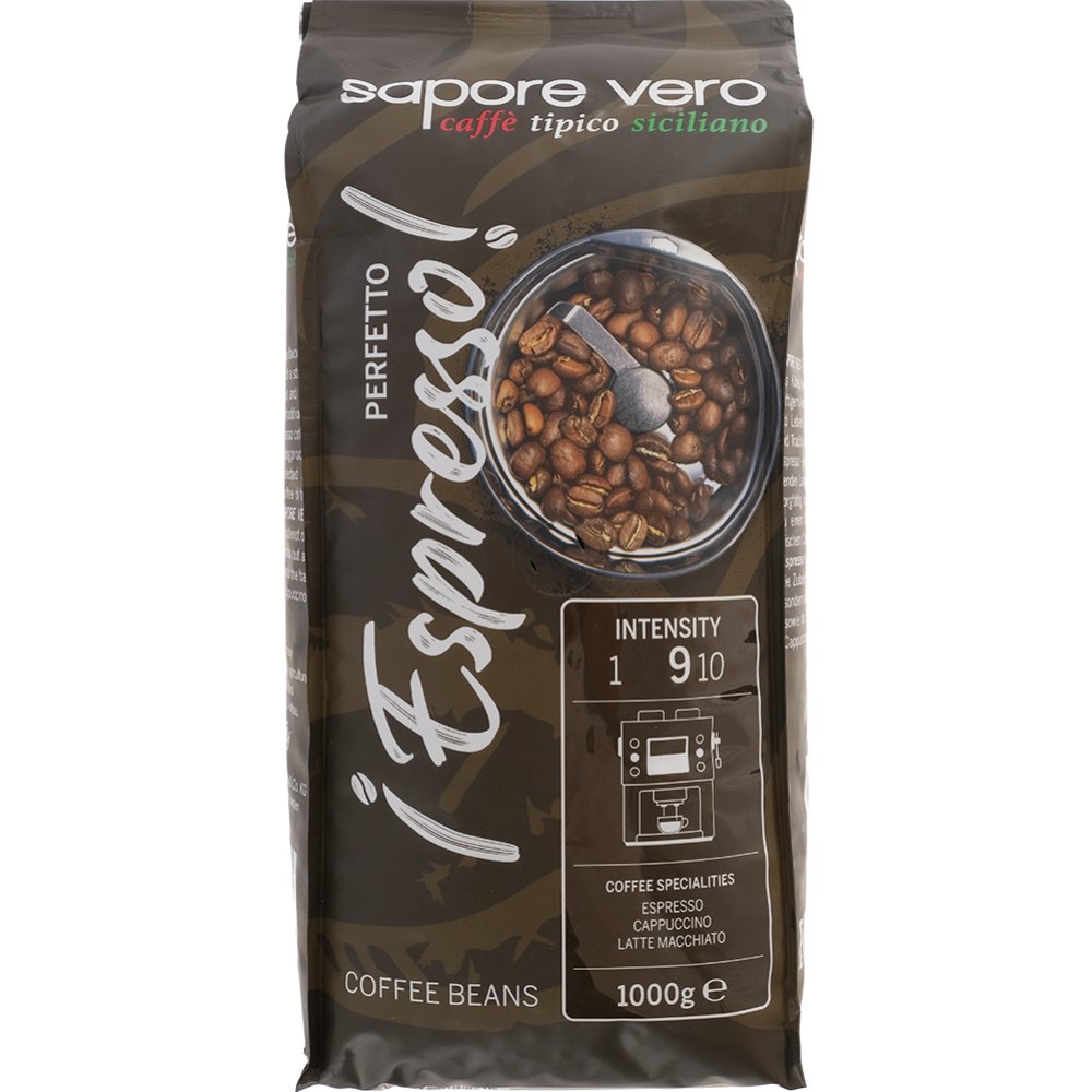 Кофе в зернах «Sapore Vero» Espresso Perfetto, 1 кг - Каталог товаров