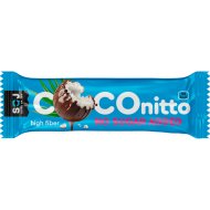 Батончик «Coconitto» кокосовый, без сахара, ванильно-сливочный вкус, 40г