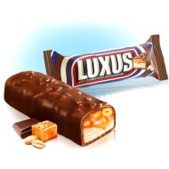 Мороженое «Luxus» сливочное с соленой карамелью и арахисом, 50г