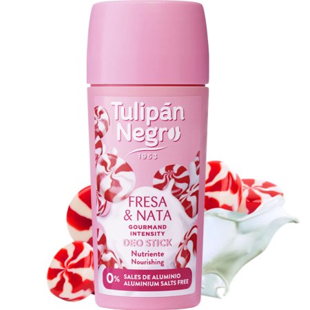 Дезодорант «Tulipan Negro» стик, клубника и сливки, 60 мл