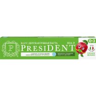 Паста зубная «President» детская, сочное яблоко, 0-3, 70 г