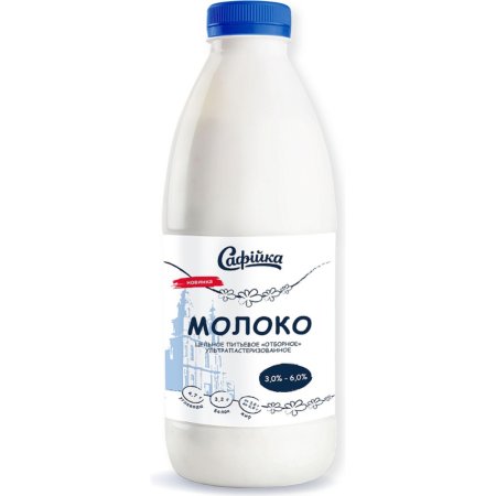 Молоко «Отборное» ультрапастеризованное, 3-6%, 950 мл