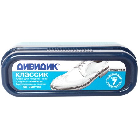 Губка для обуви «ДИВИДИК»(с доз,бесц)