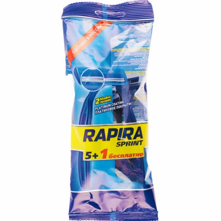 Станок однор.брит.«RAPIRA SPRINT»(5+1)