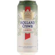 Пиво«HOLLAND»(Crown Prem,4.8% св,ж/б)0.5