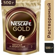 Кофе растворимый «Nescafe» Gold, с добавлением молотого, 500 г