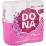 Бумага туалетная «Dona» Aroma, двухслойная, 4 рулона