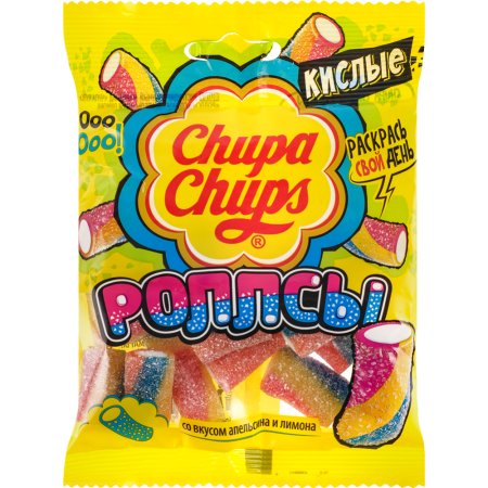 Мармелад«CHUPA CHUPS РОЛЛСЫ»(ап/лим)70г