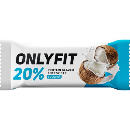 Батончик глазированный «Onlyfit» кокос, 40 г