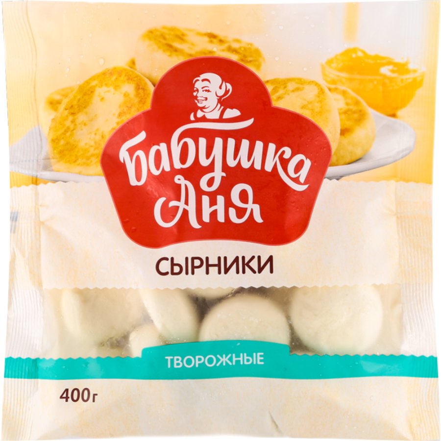 Сырники «Бабушка Аня» замороженные, 400 г