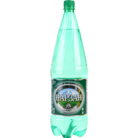 Вода минеральная «Нарзан» газированная, 1.8 л.