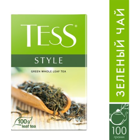 Чай зелёный «Tess» байховый, 100 г.