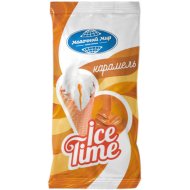 Мороженое пломбир «Ice time» соленая карамель, 15%, 100 г