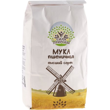 Мука пшеничная «СИЛА ПРИРОДЫ» (в/с) 2кг