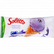 Мороженое «Soletto» лаванда-черника, 75 г.