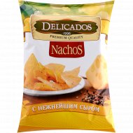 Начос «Delicados» со вкусом сыра, 150 г.