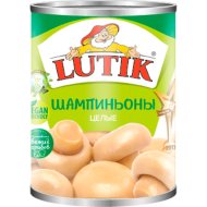 Грибы консервированные «Lutik» шампиньоны, целые, 425 мл