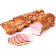 Продукт из свинины «Полоска домашняя» копчено-вареный 1 кг.