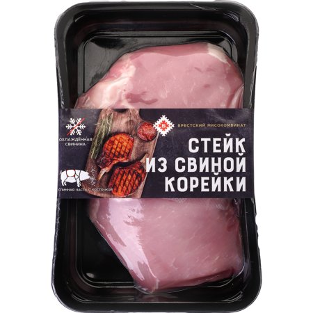 Полуфабрикат «Стейк из корейки» охлажденный, 0.5 кг