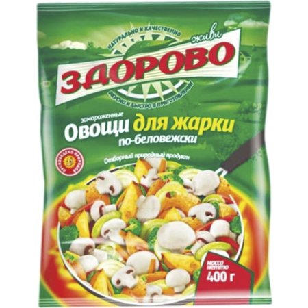 Овощи дя жарки «По-беловежски» 400 г.