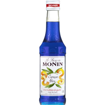 Сироп «Monin» Кюрасао Блю, 250 мл.