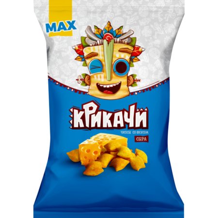 Чипсы пшеничные «Крикачи» сыр, подушки, 40 г