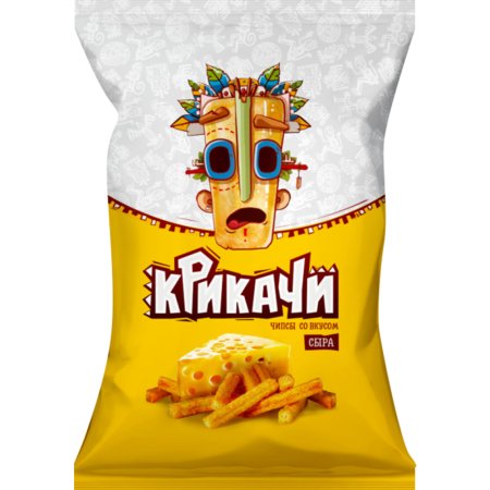 Чипсы пшеничные «Крикачи» сыр, фри, 40 г