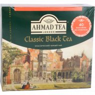 Чай черный «Ahmad Tea» классический, 40 пакетиков.