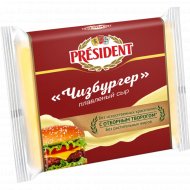 Сыр плавленый «President» Чизбургер, 40%, 150 г