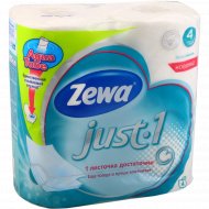 Туалетная бумага «Zewa» Just, 4 рулона.
